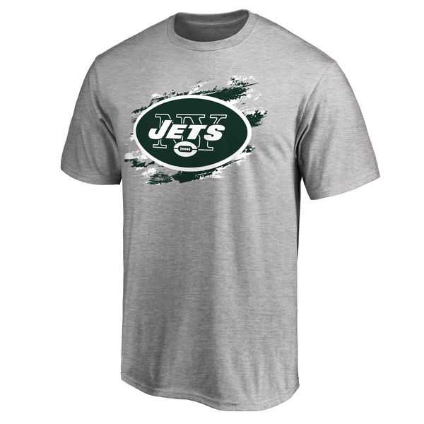 Men's New York Jets NFL Pro Line True Color T-Shirt Heathered Gray,We sell and wholesale Men's New York Jets NFL Pro Line True Color T-Shirt Heathered Gray on line form chian!